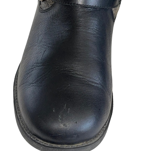 UGG Chancery Black Bomber Stout Biker Boots. Size 8.5 GUC - Picture 14 of 14